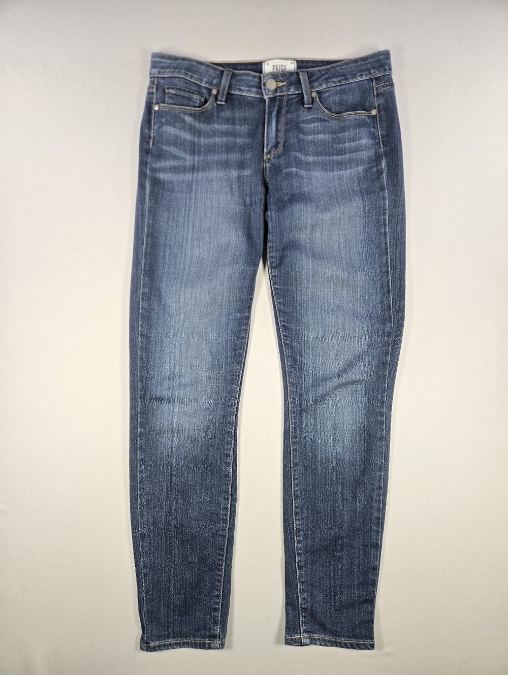 PAIGE Verdugo Ankle Skinny Jeans Size 29 Dark Wash